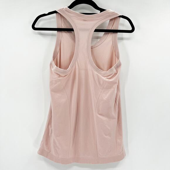 Athleta Women's Pink Racerback Momentum Seamless Athletic Tank Top Size M - Picture 3 of 4